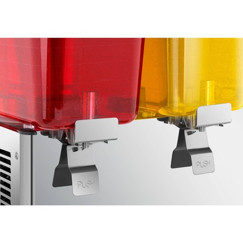 Getränkespender 54L Bpa Frei Kaltgetränke Dispenser Limonade 3 Tanks Barbutler - Bild 2 von 5