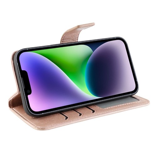 Leather Flip Card Wallet Case For iPhone 16 Pro Max,15,14 + 2 Screen Protectors - Picture 40 of 47