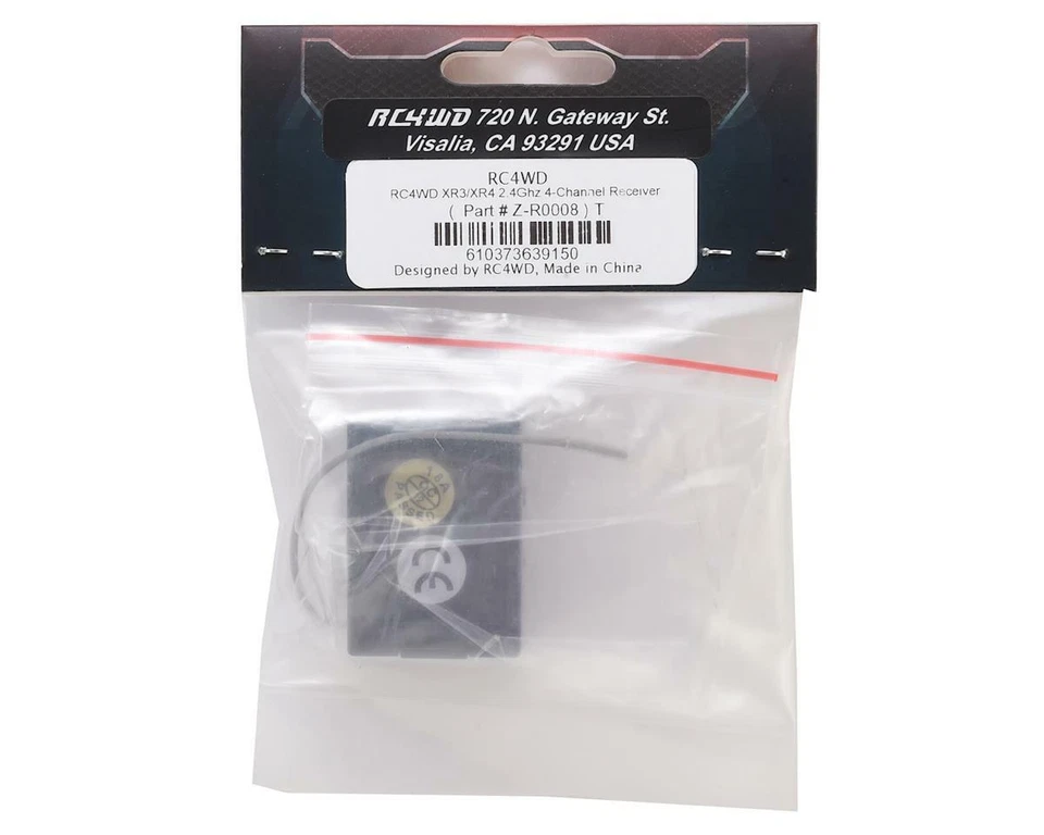RC4WD XR3/XR4 2.4Ghz 4 Channel Receiver [RC4ZR0008] - Image 2 of 2