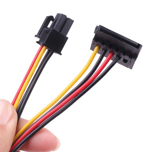 4Pin To 2-Port SSD Power Conector For HP 6000 6200 6300 8000 8200 Mainboard - Afbeelding 4 van 10