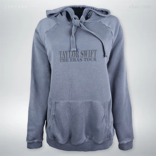 Felpa con cappuccio Taylor Swift The Eras Tour I Washed blu pallido | M (44) - Foto 4 di 5