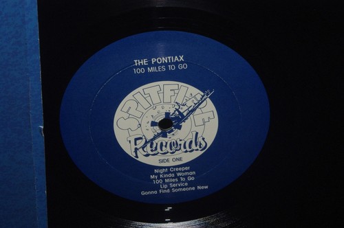 THE PONTIAX 100 Miles to Go LP BLUES ROCK - Imagen 2 de 3