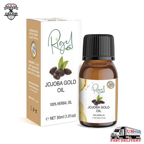 2X RIGEL 100% Herbal Jojoba Oil | Essential Oil For Skin & Hair Treatment - 30ml - Picture 2 of 4