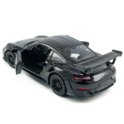 1:36 2017 Porsche 911 GT2 RS Model Car Diecast Toy Cars Kids Boys Gifts Black - Picture 3 of 11