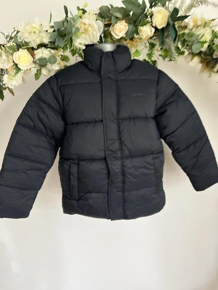 Puffer Jacket CARHARTT WIP Mens Coat Size S M L XL & 2XL Black Green Navy NEW - Image 2 of 4