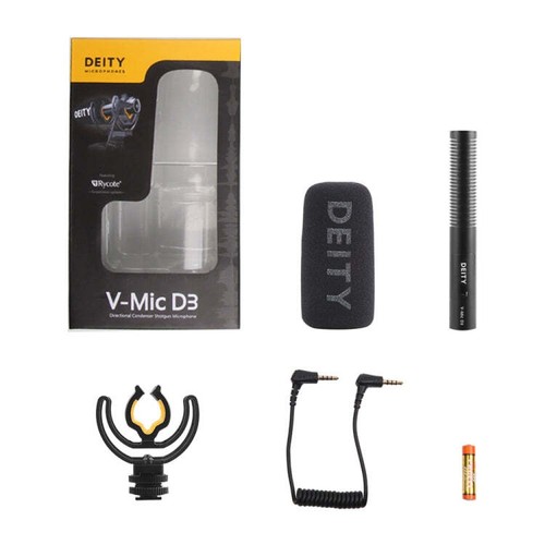 Deity V-Mic D3 Directional Condenser Shotgun Microphone(Black) - 第 6/11 張圖片