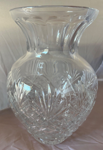 HERMOSO Jarrón CARINA Waterford Cristal Plomo Corte 9 3/4” Pesado - ¡¡¡Pesa 6 libras!!!! - Imagen 2 de 13