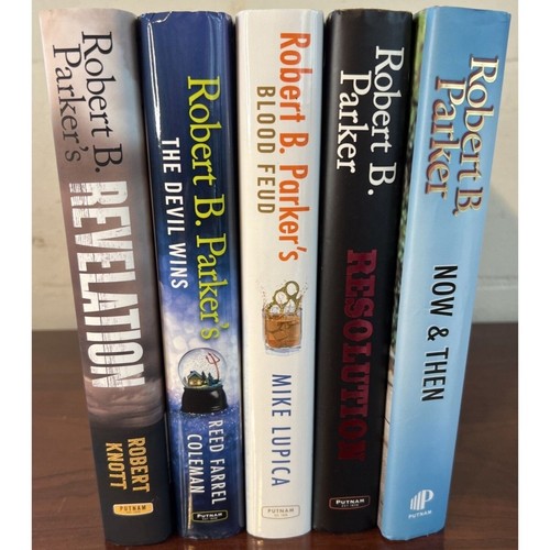 Robert B. Parker Mixed Lot Of 5 Hardcover Books - Imagen 2 de 15
