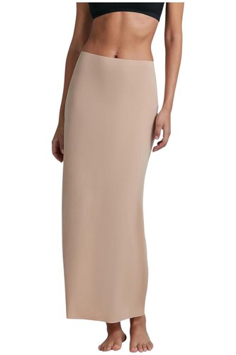 Commando Women's Classic Maxi Half Slip HS07 Beige - Picture 1 of 2