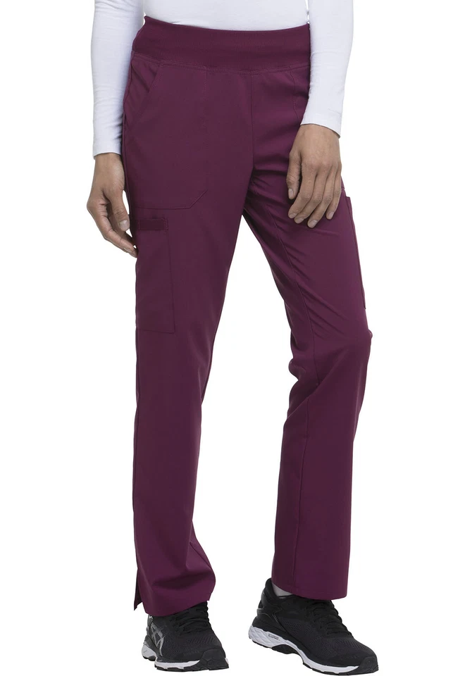 Pantalón alto Dickies tiro natural pierna cónica DK005T WNPS vino envío gratuito Foto 3 de 4
