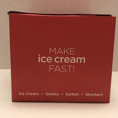 Zoku Stainless Steel Ice Cream Maker In Red - ZK120-RD New In Box - Picture 5 of 8