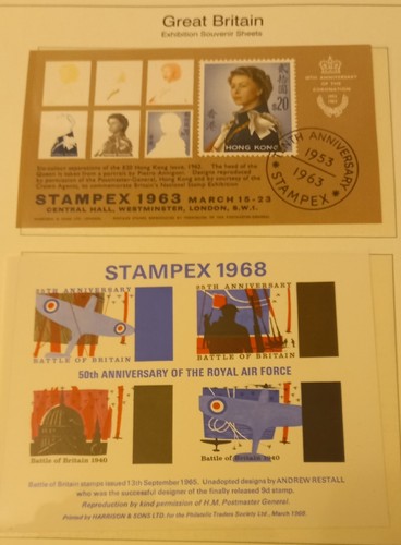 Westminster "The GB Collection" Stamp Album - 36 stamps or sheets QV to QEII - Picture 1 of 24