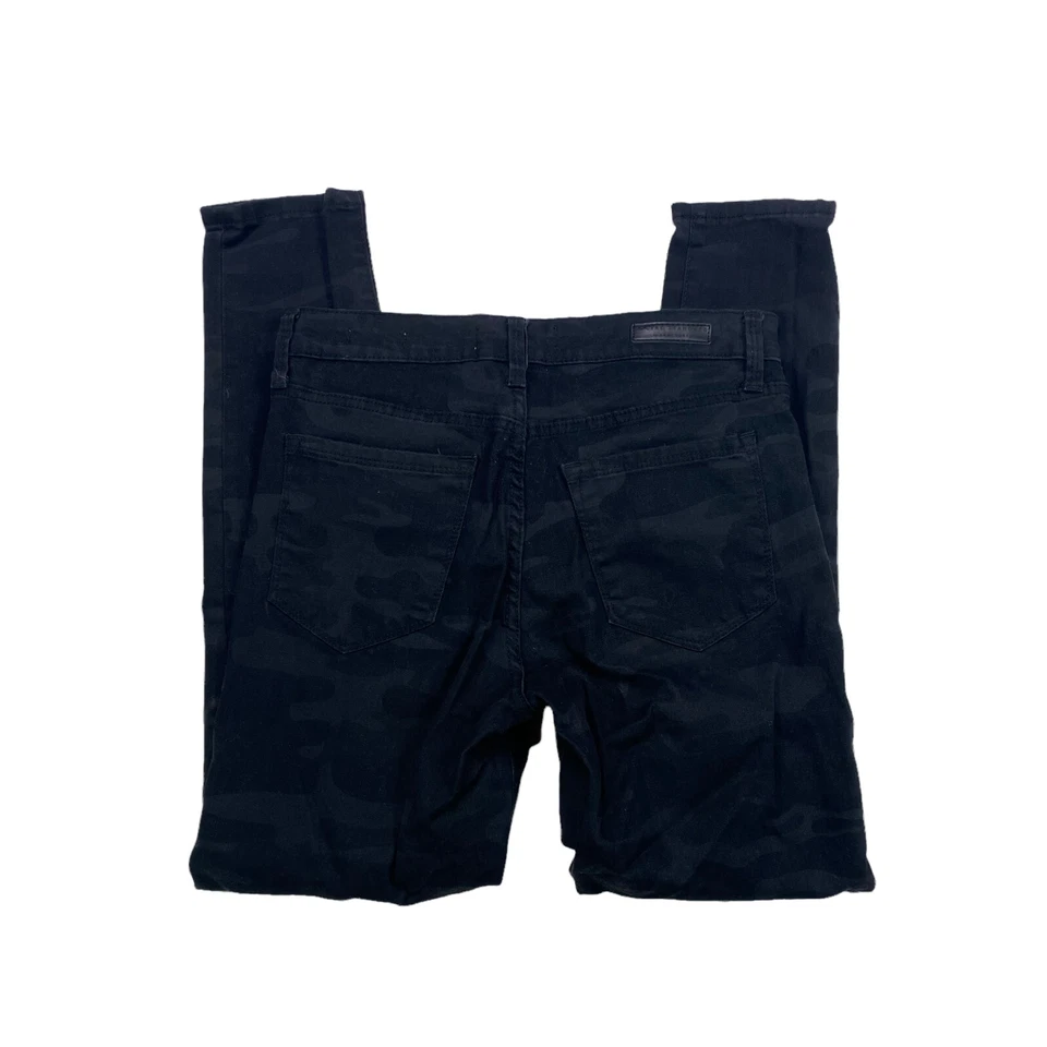 Sanctuary Social Standard Jeans Ankle Skinny Camo Womens Size 4 Black Denim - Image 3 of 4