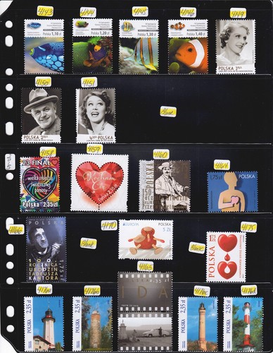Poland (2007-2015) Stamps for 2016 Master Supplement - Picture 14 of 15