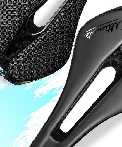 3D Printed Bicycle Saddle Ultralight Carbon Saddle 135mm 105g Saddle for MTB - Picture 8 of 24