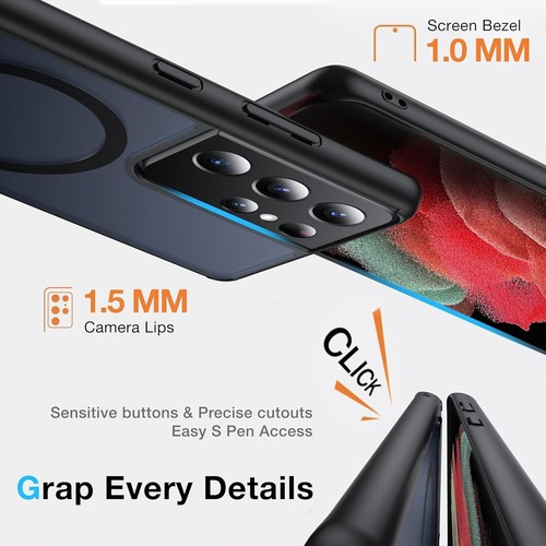 For Samsung Galaxy S21 Ultra Case w/Shockproof Military Grade Drop Protect Cover - Picture 6 of 8