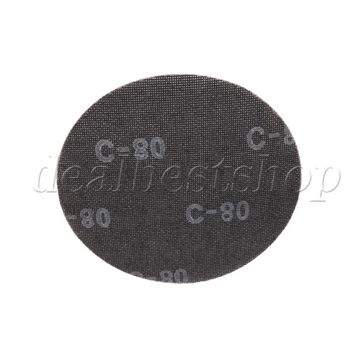 5 x Sanding Discs Hook & Loop Mesh Sandpaper 9" 80 Grit for Jade Metal - Picture 7 of 8