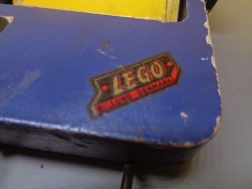 LEGO DENMARK VINTAGE 1940'S WOOD TRACTOR TIPPER TRAILER ULTRA RARE ITEM VG - Picture 4 of 9