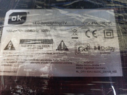 SCHEDA VIDEO LED TV Marca Ok Codice MB-M9602-PW-CL-0094 - Foto 13 di 18