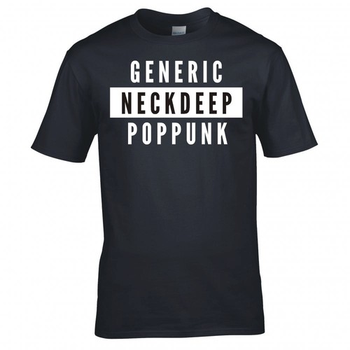 Neck Deep " Generisch Pop Punk " T-Shirt - Afbeelding 1 van 14