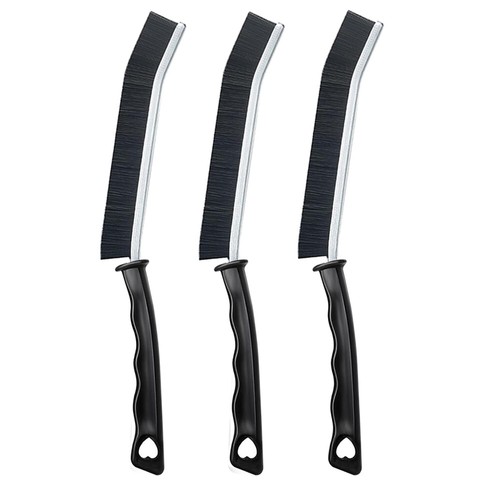 3/6x Multifunctional hard bristle Recess Crevice Brush House Gaps-Cleaning Tool - Picture 4 of 25