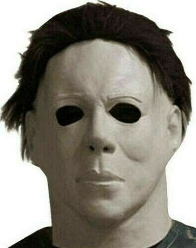 Michael Myers Mask 1978 for Adult, Michael Myers Halloween Full Mask Cosplay - Picture 3 of 7