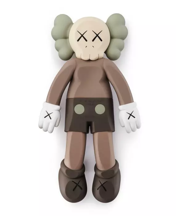 KAWS Companion 2020 Open Edition Vinyl Figure Brown eBay