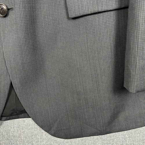 Hugo Boss Anzug Herren Größe 42 L Grau Wolle The Grand Central US Union Made In USA - Bild 6 von 24