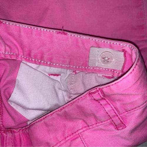 Neon Pink Bermuda Skimmer Shorts Adjustable Waist by SO - Picture 3 of 5