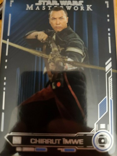 Topps Star Wars Masterwork 2019 BLUE Base individuales elige tu tarjeta como nueva como nueva - Imagen 15 de 57