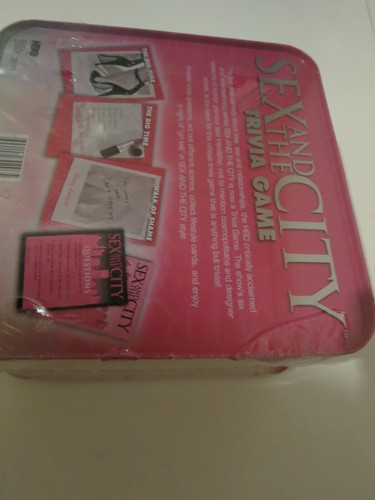 2004 Sex And The City Trivia Game In Tin *New/Sealed - Picture 5 of 5