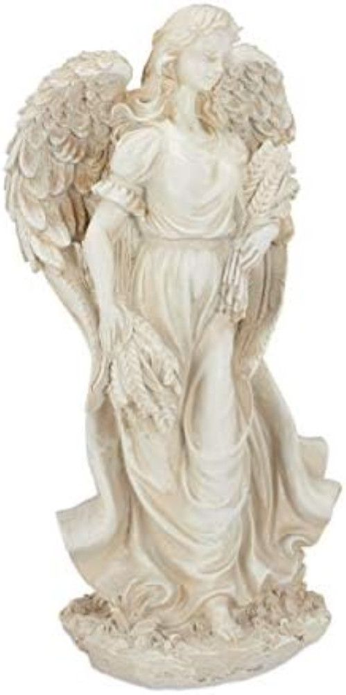 Decorazione Giardino Angelo Relaxdays - Statua Esterni Gelo Resistente