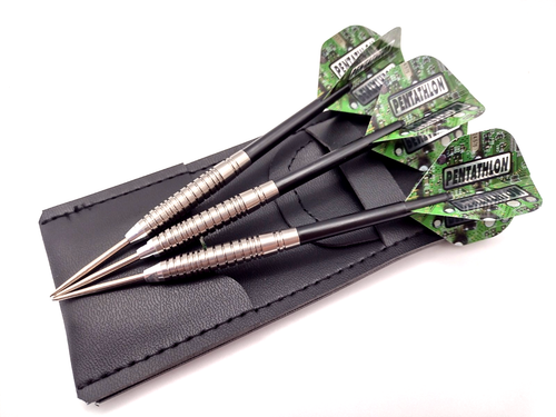 17g Lightweight 90% Tungsten Darts Set + Pentathlon Dart Flights + GRATIS Wallet - Bild 11 von 17