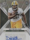 2019 Panini Spectra Dexter Williams #RA-DW
