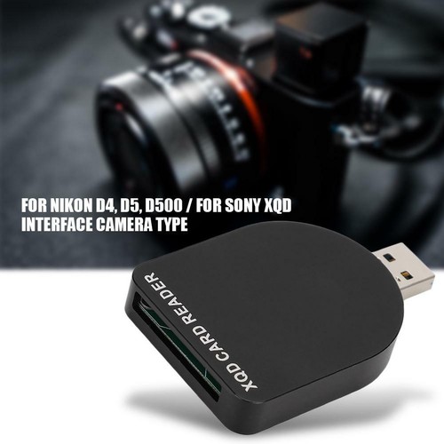 Mini High Speed USB3.0 XQD Card Reader HUB 500MB for Windows Nikon D4 D5 D500 - Picture 6 of 12