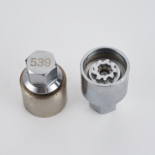 For Volkswagen Touareg Passat Tire Wheel Lock Lug Nut Anti-Theft Screw Nut Tool - Picture 21 of 23