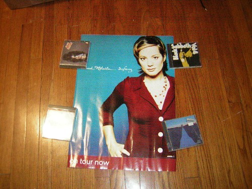 SARA MCLACHLAN PROMO POSTER 1997 SURFACING VINTAGE EVENT POSTER  - Picture 1 of 4