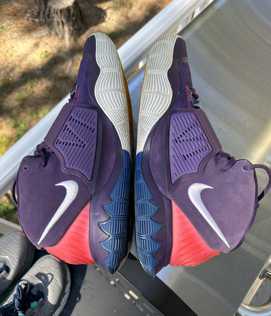 ナイキ カイリー 6 エンライトメントグランド パープル バスケットシューズ Nike Kyrie 6 BG Enlightenment Grd Purple BBALL Shoes Sz 6.5Y