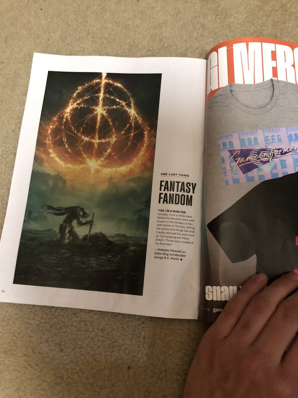 Game Informer 343 Elden Ring February 2022 eBay