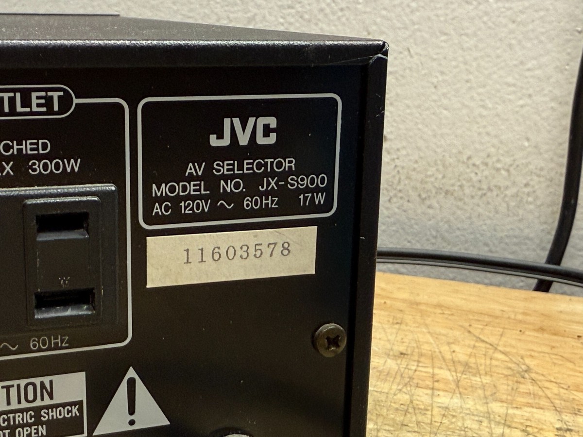 AVセレクター　Victor JX-S900 AVセレクター Victor JX-S900 AVセレクター/JX-S900