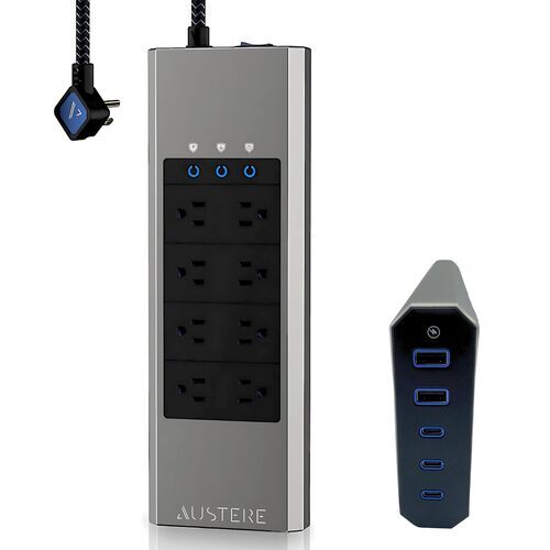 8-Розеточный источник питания серии Austere 5SPS8US1 V