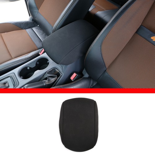 For Ford Ranger 2015-2021 Armrest Box Protector Trim Black - Picture 2 of 10