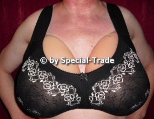Special Bra Cup "J" and Cup "K" Super Large Breast Forms (4451)
