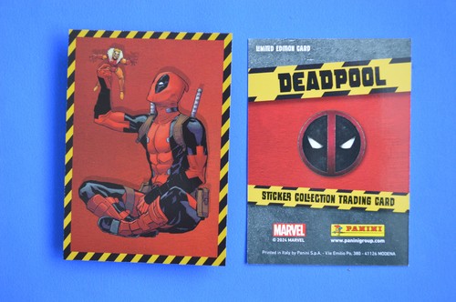Colección de pegatinas Panini (2024) Marvel Deadpool: selección de tarjetas de edición limitada - Imagen 4 de 7