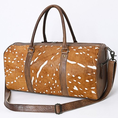 AD American Darling Duffel Hair On Genuine Leather Western Women Bag | Handbag - Picture 1 of 6