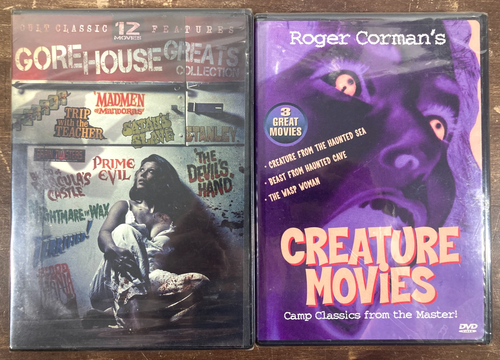 Horror Thriller Scary Monster B-Movie Cult-Classic DVD Lot SEALED 26 Total Film - Picture 3 of 7