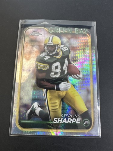 2024 Topps cromo esterlina refractor prisma afilado #73 fútbol americano - Imagen 1 de 2