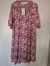 Next Lady's Pink Maternity Dress Size 10