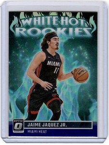 2023-24 Donruss Optic Jaime Jaquez Jr. White Hot Rookies Purple RC #13
