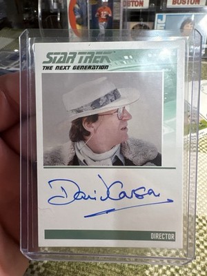 Star Trek: Connections David Carson Autograph Card 2024 Rittenhouse